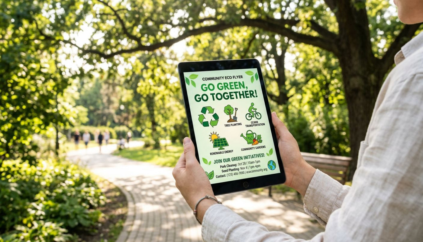 Science/High-Tech - The Environmental Benefits Of Using Digital Weekly Flyers
